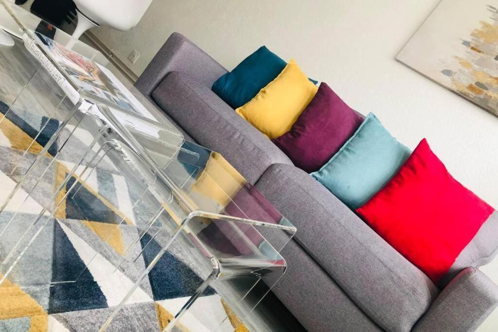 Superbe Appart 2 Lits Style Contemporain ナンシー エクステリア 写真